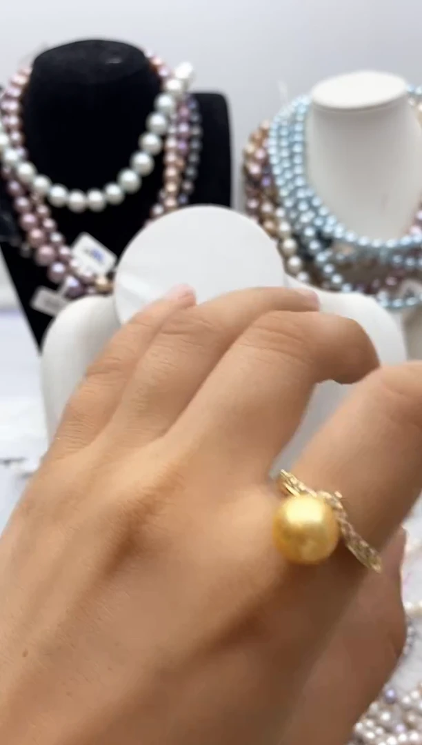 淡水珍珠钛钢颈饰131