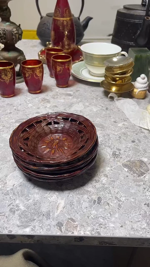 瓷片杏**手回流瓷器默认微瑕271