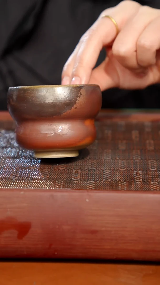 陶瓷奢瓷/瑞寅柴烧茶器（杯子）0755微瑕