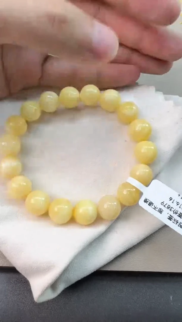手串蜜蜡未镶嵌?***乐蜜蜡手串