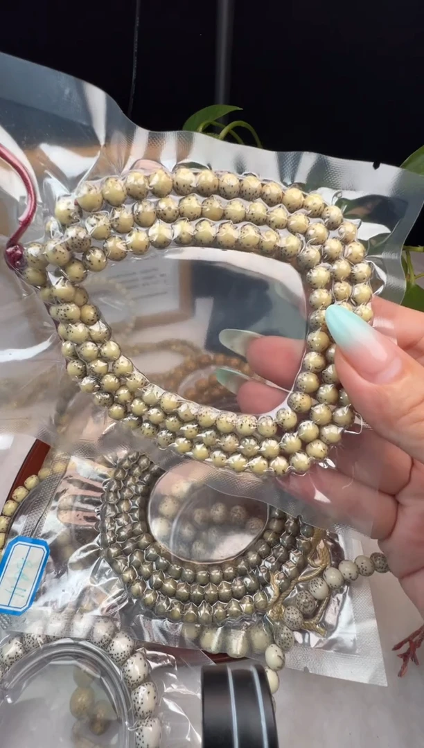 星月菩提手串清*.卡7圆珠长串