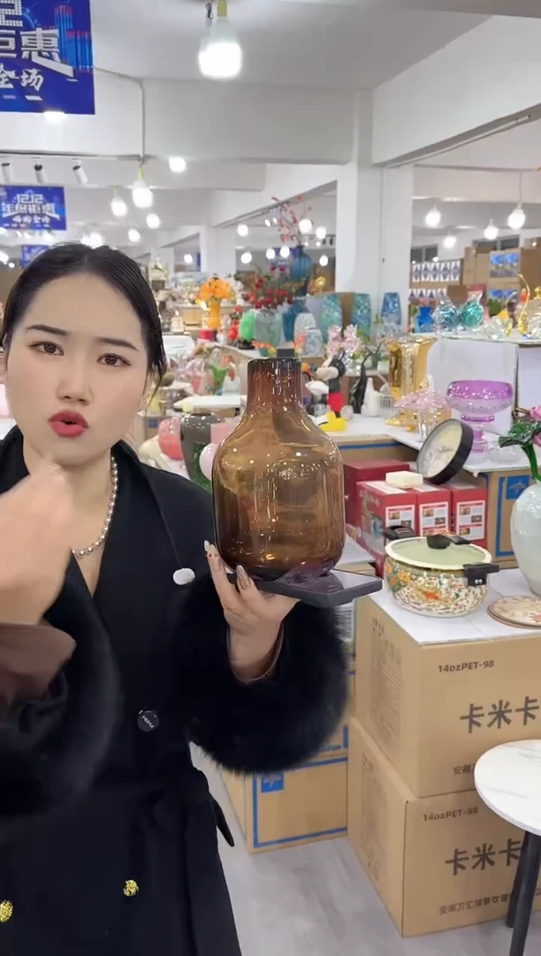 【闪购商品】琉璃简屿花器H-品29