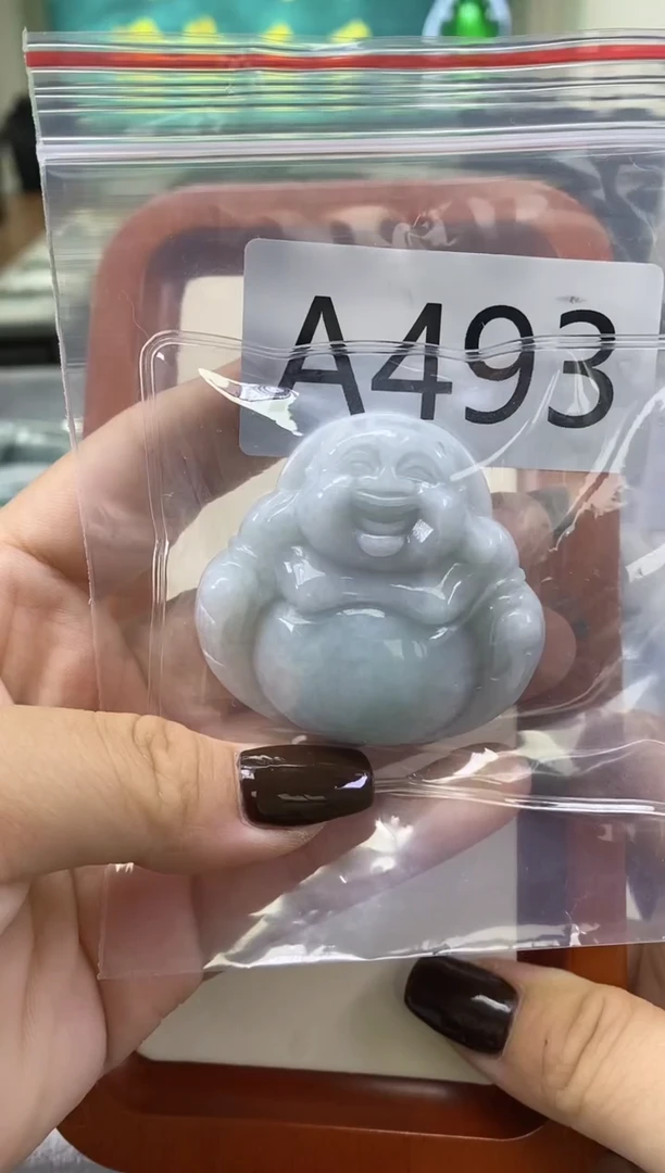 未镶嵌挂件翡翠百*乐a493