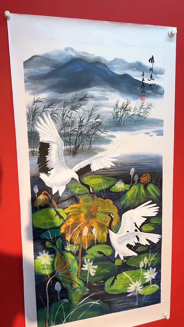 国画国画廖化老师国画作品