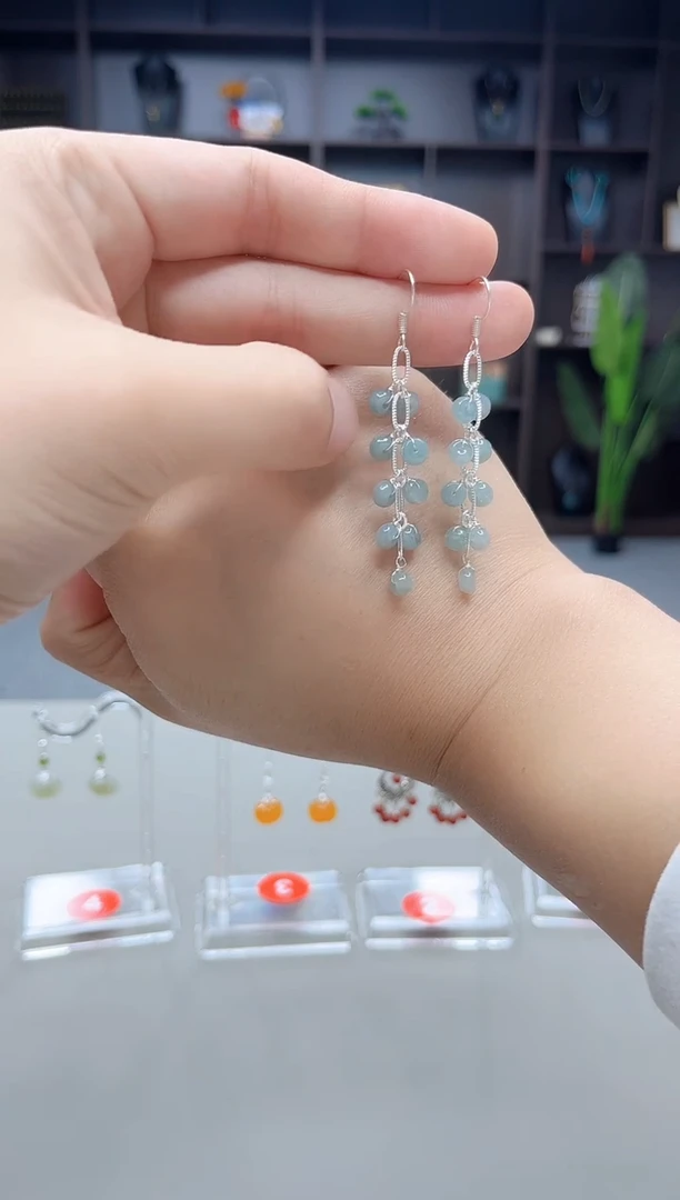 未镶嵌翡翠耳饰911000