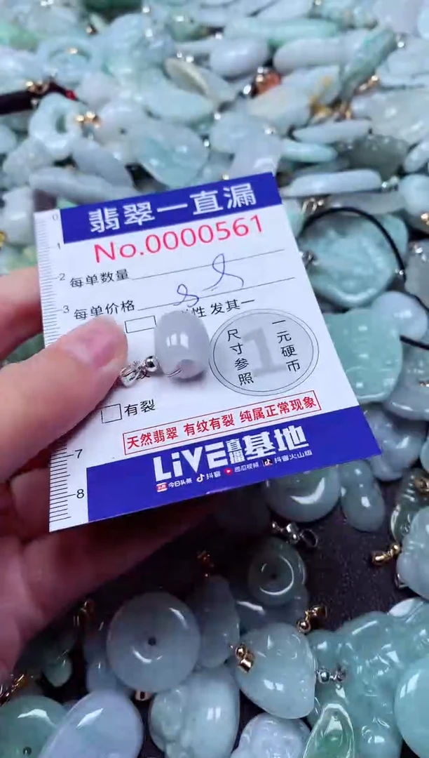 吊坠(不含链)未镶嵌翡翠561