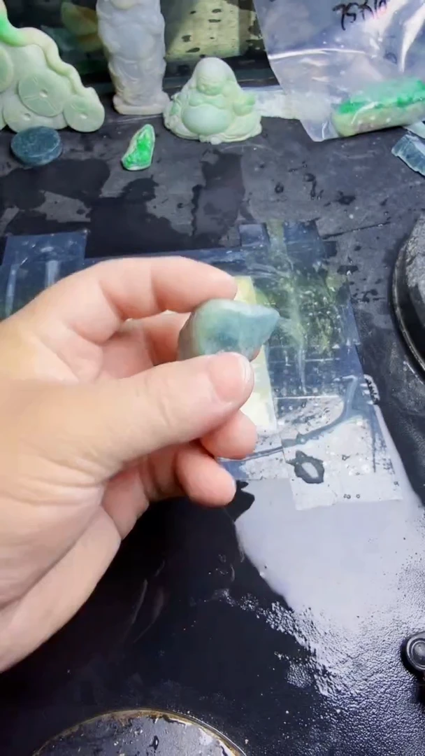 未镶嵌挂件翡翠天然翡翠124