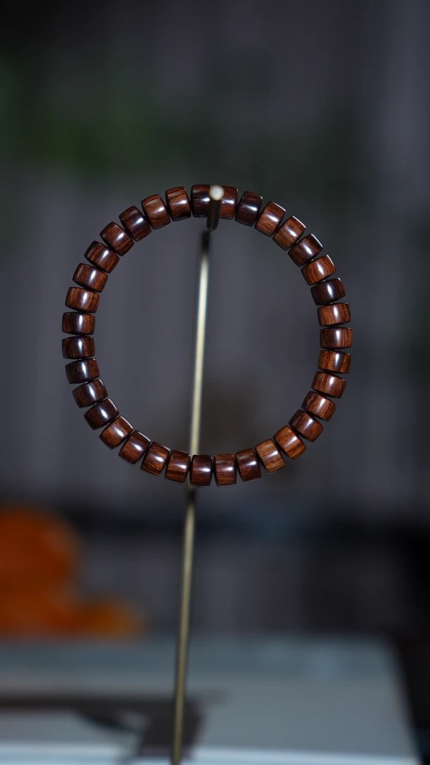 手串/手链黄花梨/降香黄檀海南黄花梨沉水老料5.5*8药片