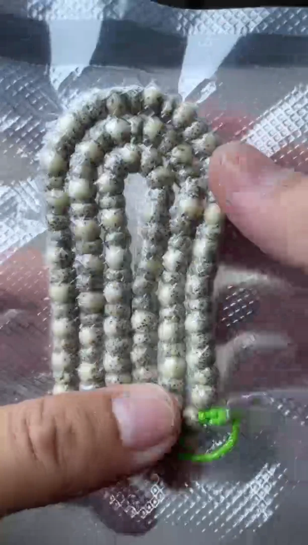 吊坠星月菩提糯冰料卡7mm厚切蒜瓣嘟嘟肠