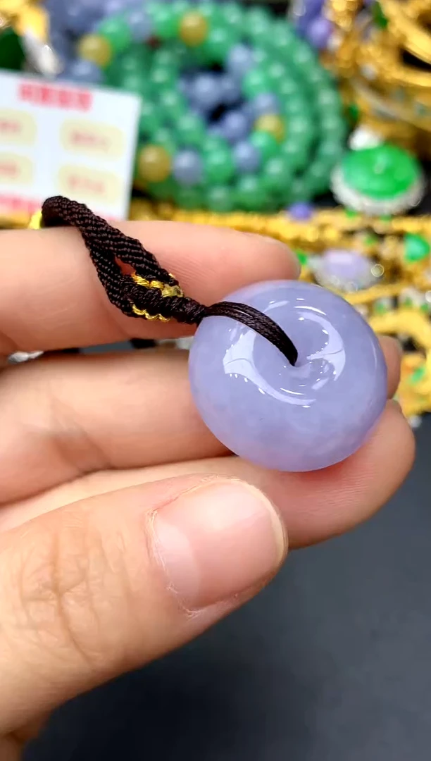 颈饰未镶嵌翡翠395-中国好珍宝