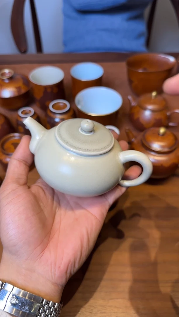 荣器 青雾含露 流光壶
