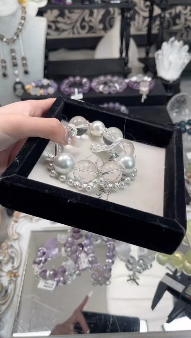 【闪购商品】水晶手链未镶嵌天然水晶 多样性发货