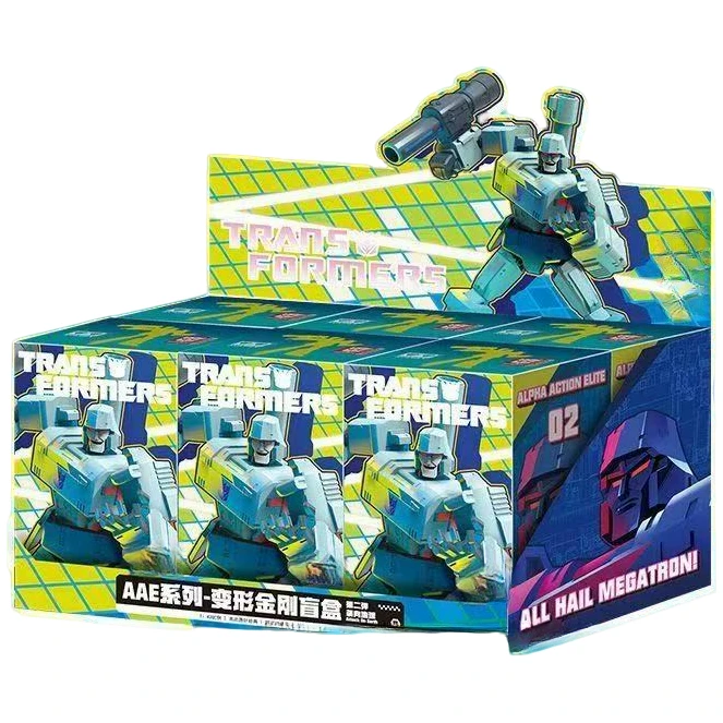 【转盘加拆】变形金刚AAE系列第1-2弹人偶拼装玩具