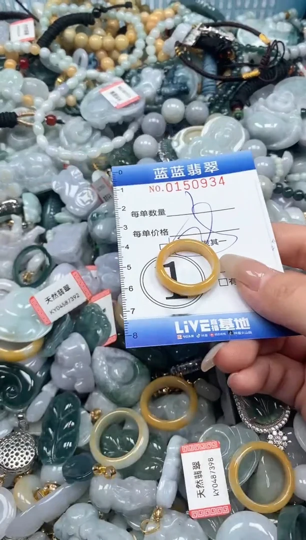 【闪购商品】翡翠颈饰未镶嵌闪购0150934多样性发其一