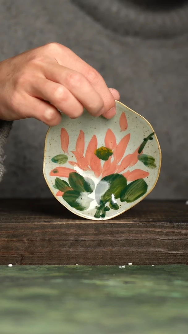 【闪购商品】杯青诗手工手绘瓷器