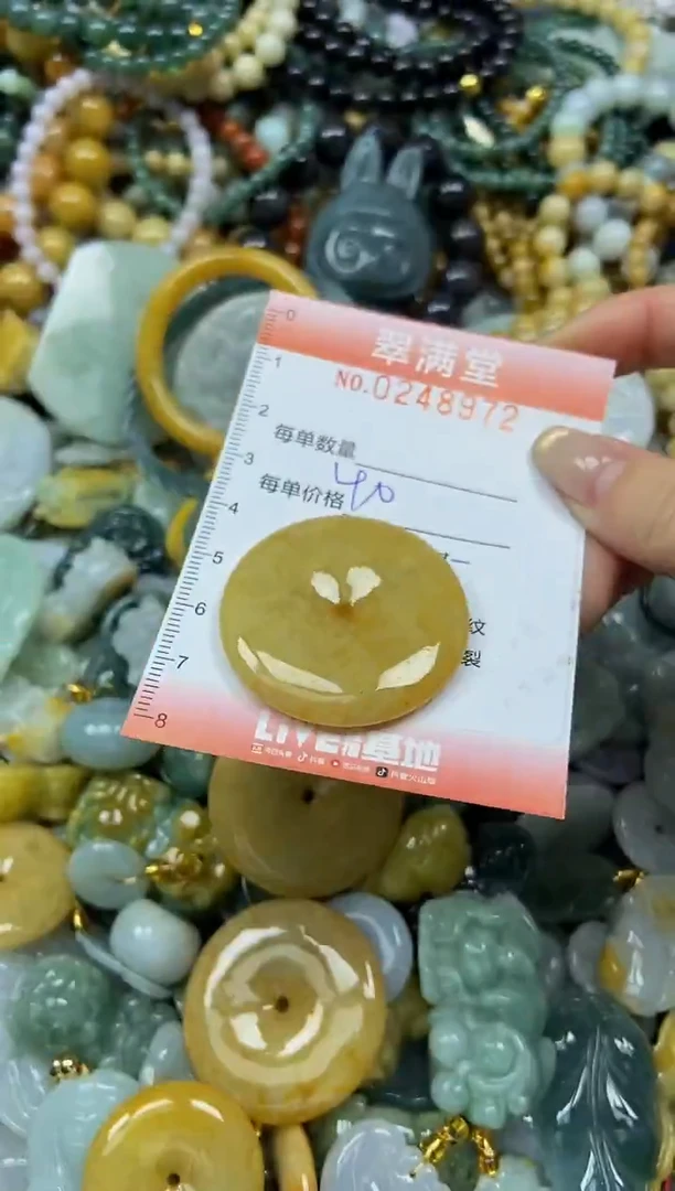 未镶嵌挂件翡翠闪购0248972