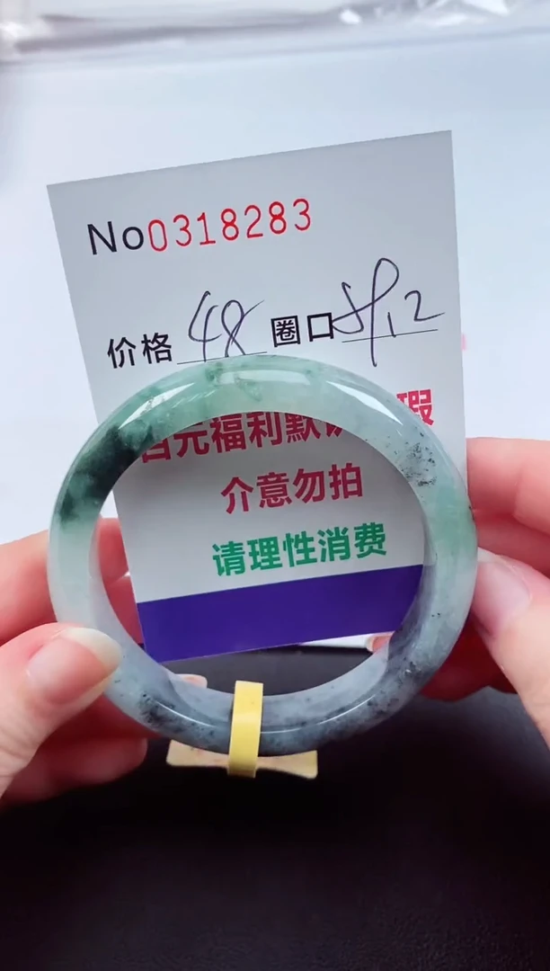 翡翠手镯未镶嵌 0318283