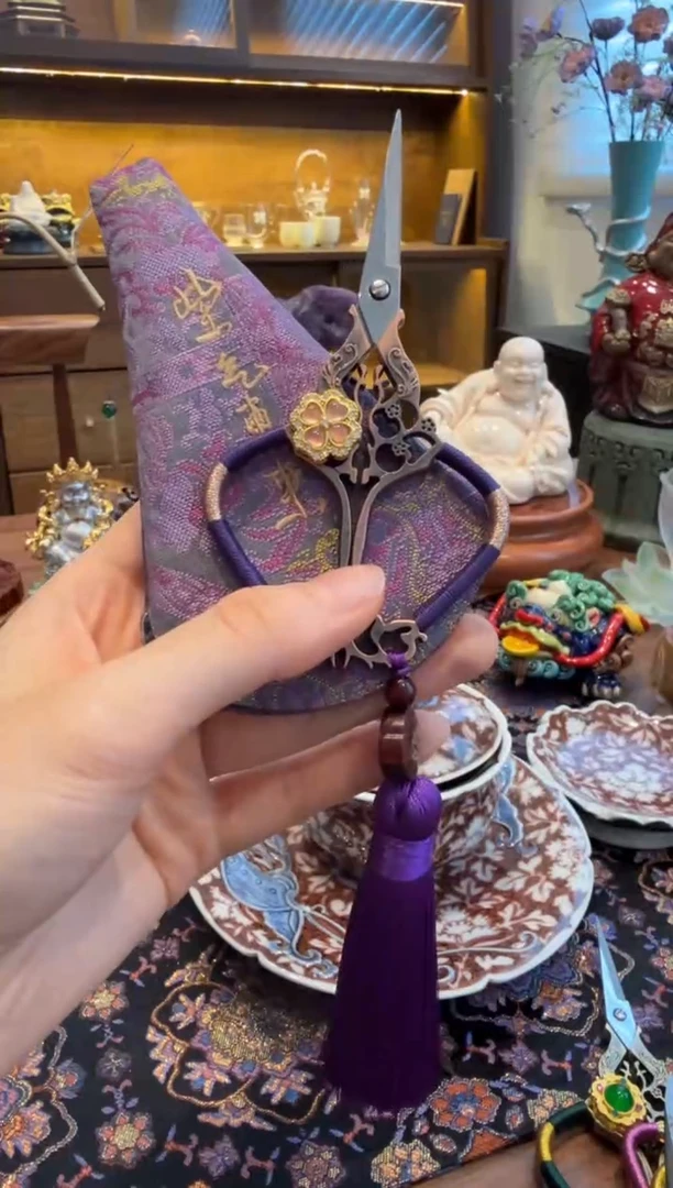 “紫气东来 ”紫色小茶剪1111111111