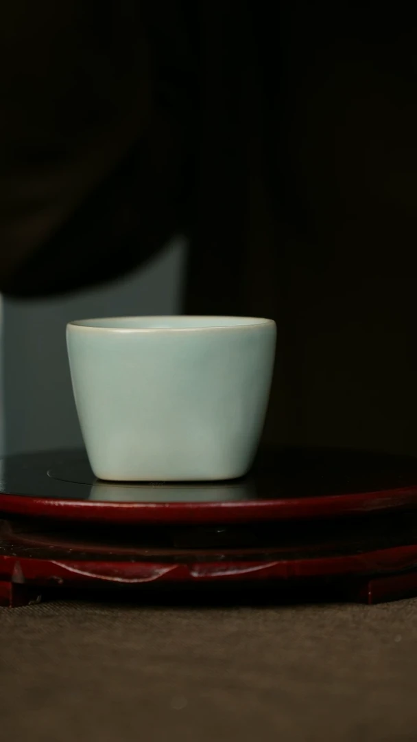 全品 天圆地方 支钉烧 仿古釉