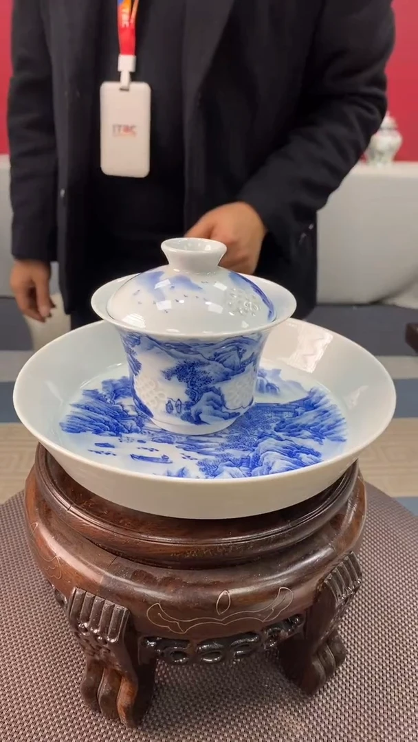 陶瓷a649景德镇瓷器一件