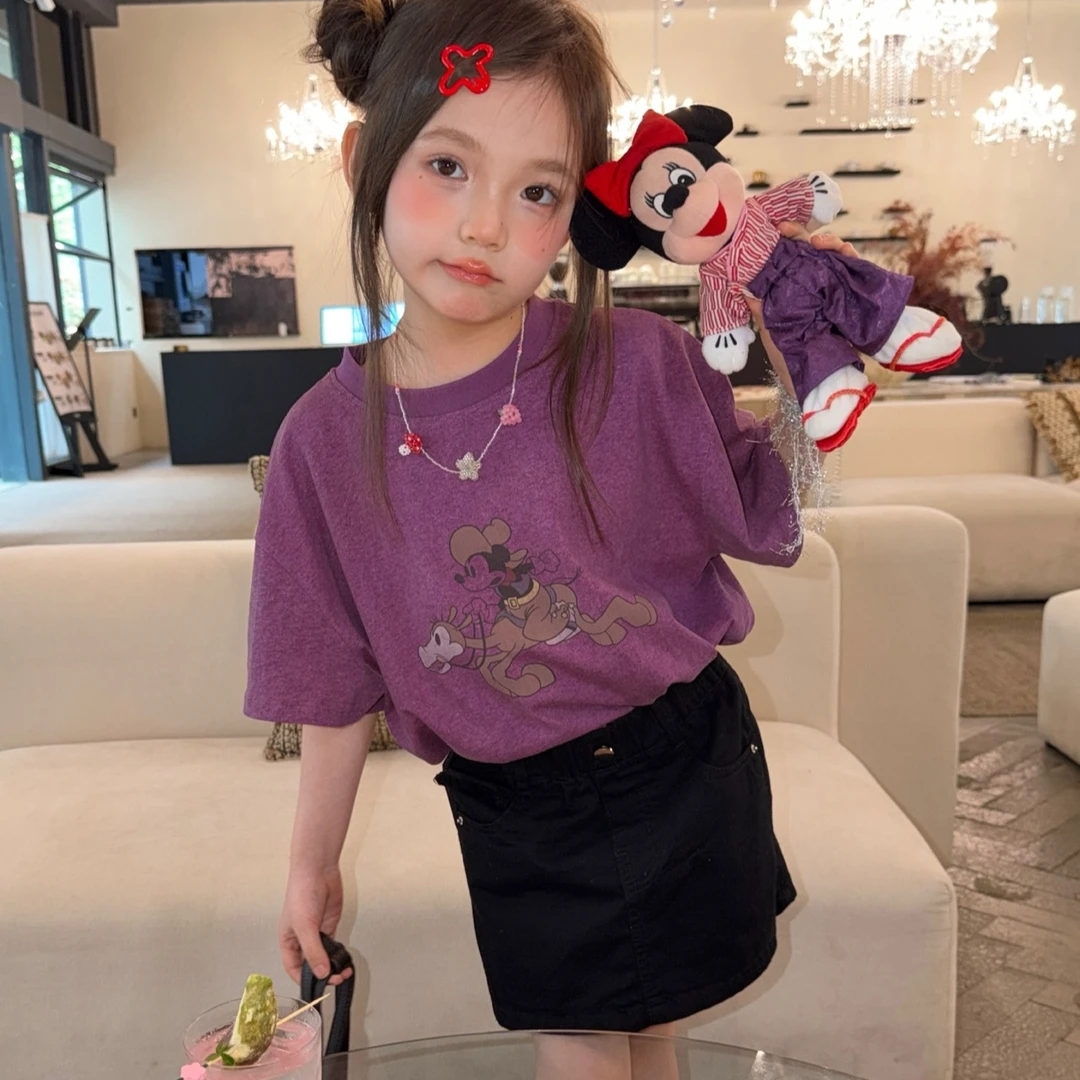 【haobaby】夏儿童米老鼠印花T恤6560