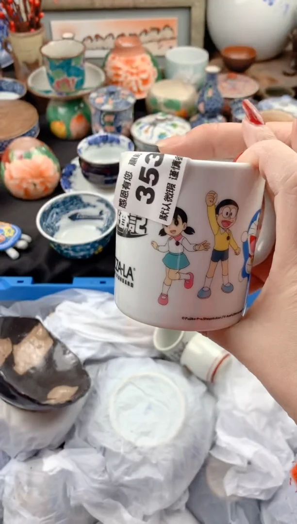 【闪购商品】瓷片353号九姑娘工艺品瓷器