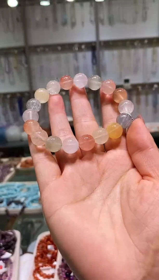 未镶嵌手链水晶多样性发其一兔毛