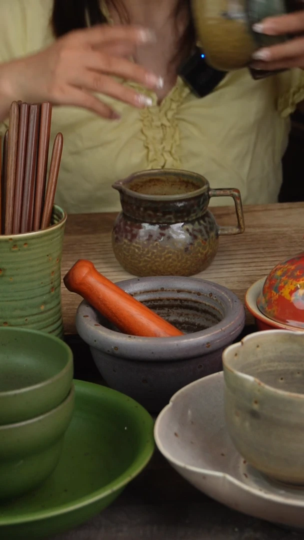 钛合金景德镇手工高温餐具