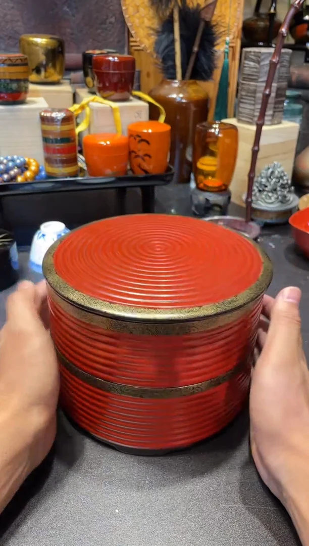 两段重 大漆漆器大漆漆器大漆漆器