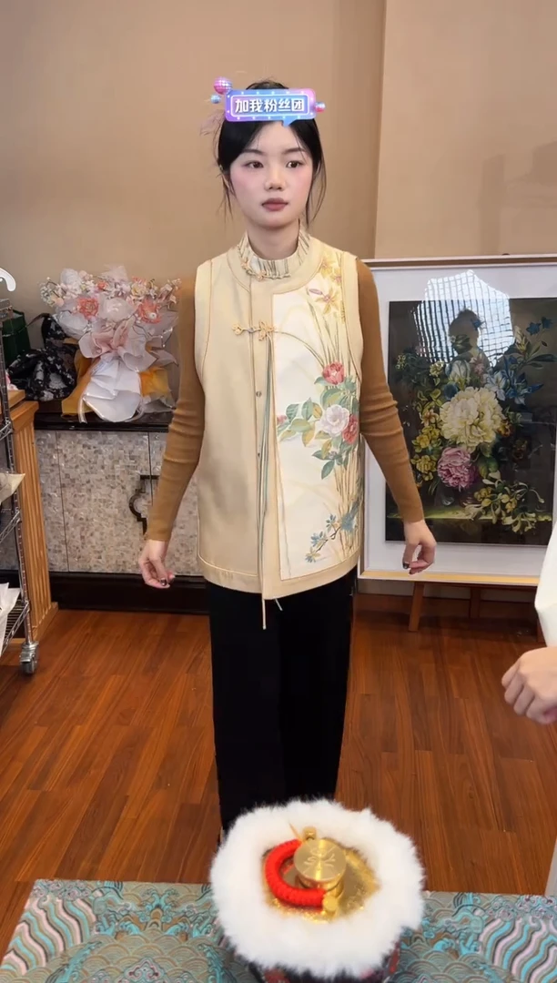 刺绣Ｋ****I马甲西阵织马甲