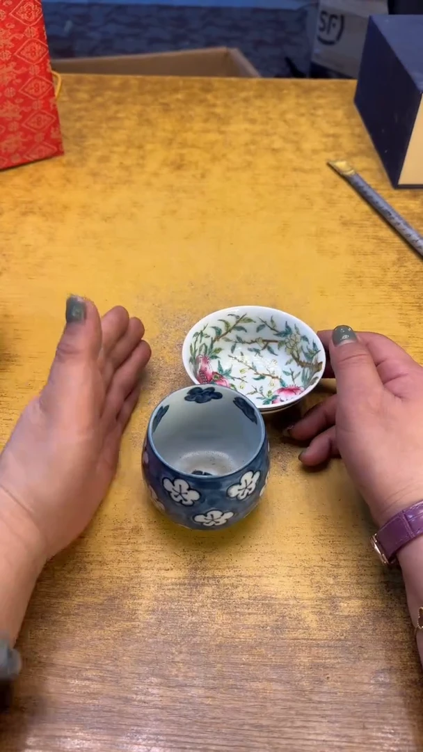 瓷器瓷器瑕疵脏旧68单个