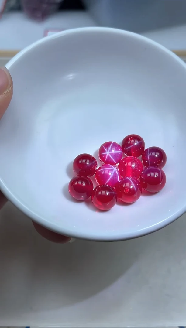 散珠未镶嵌红宝石B2149 红宝石10mm1个17.8元