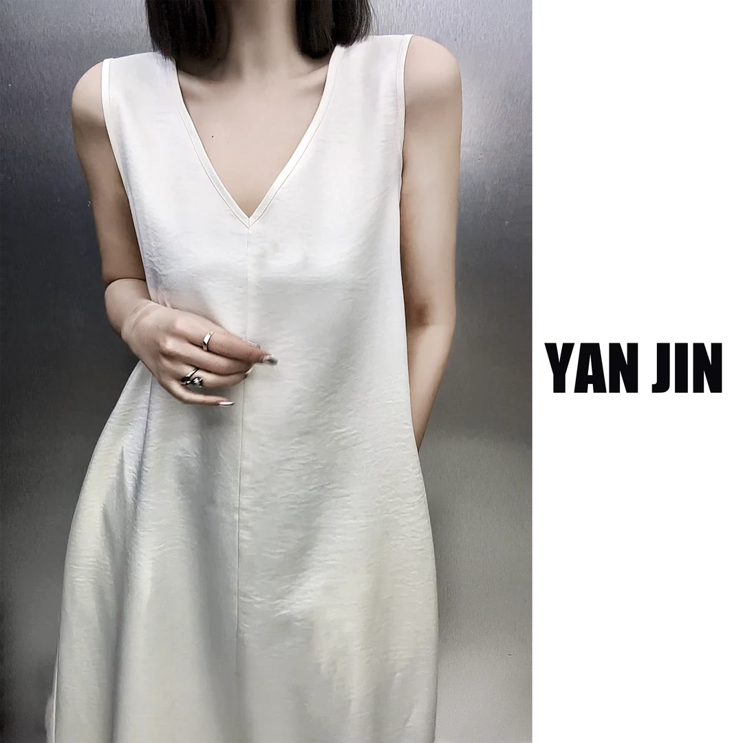 【织语连衣裙】-时尚遮肉显瘦连衣裙+口袋连衣裙