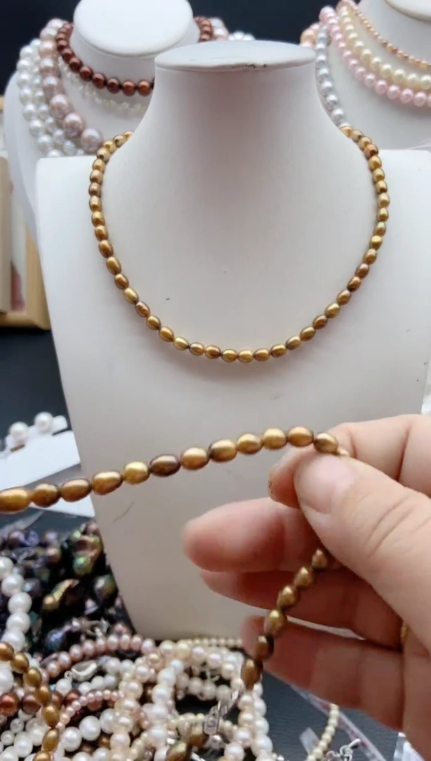 【闪购商品】淡水珍珠颈饰未镶嵌1