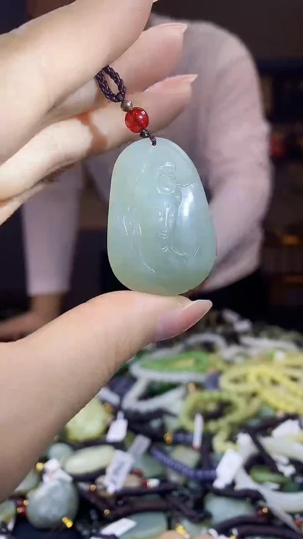 颈饰未镶嵌和田玉多样性发货，拍一发一