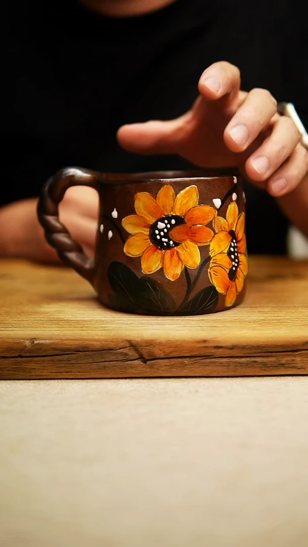 @@陶园瓷舍@@纯手工手绘@高温釉下彩