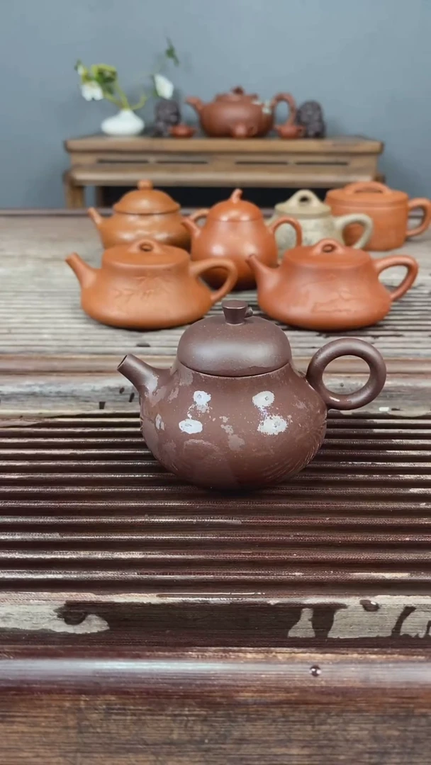 茶壶紫砂紫泥130