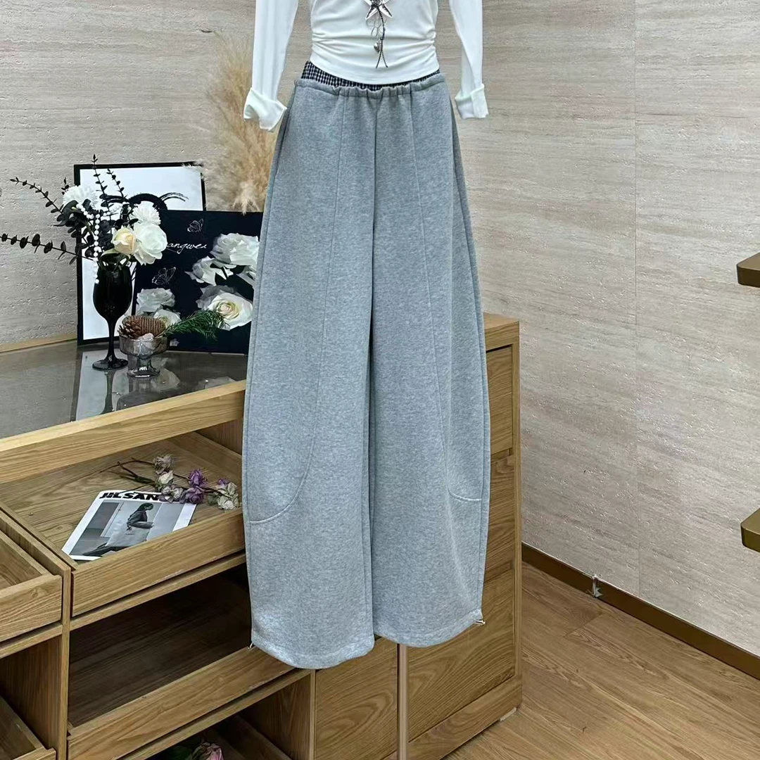 【苏兰文】新款高级感垂感裤子-8619
