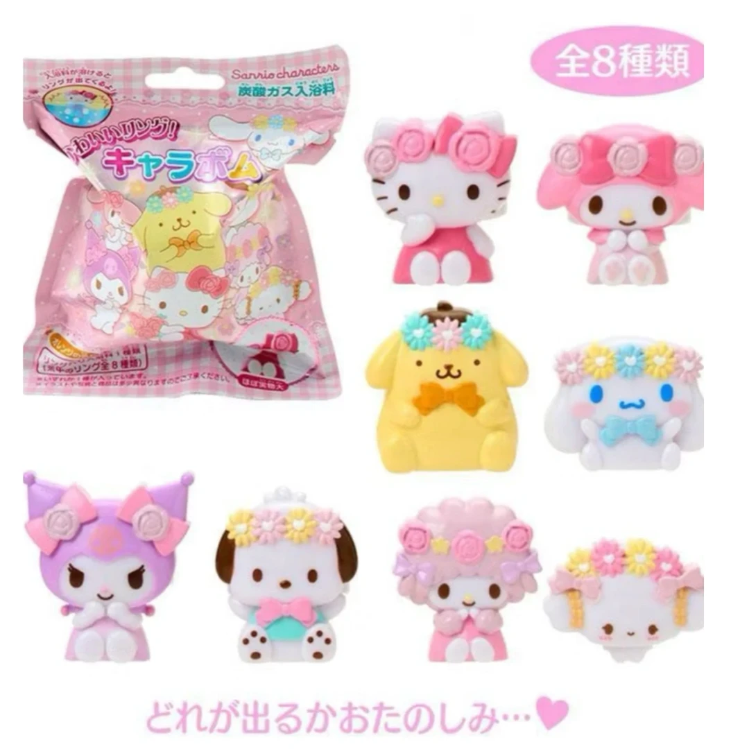 【日谷】-正版日谷 三丽鸥 桑拿 泡澡 小摆件全版面4个 未成年禁止