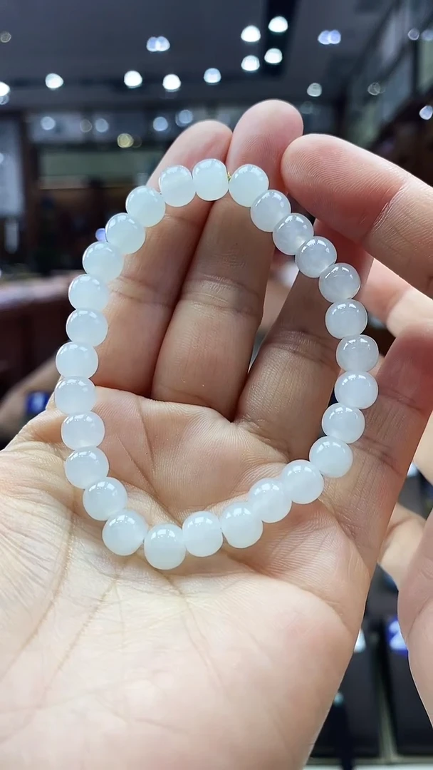 未镶嵌手串翡翠7mm手串