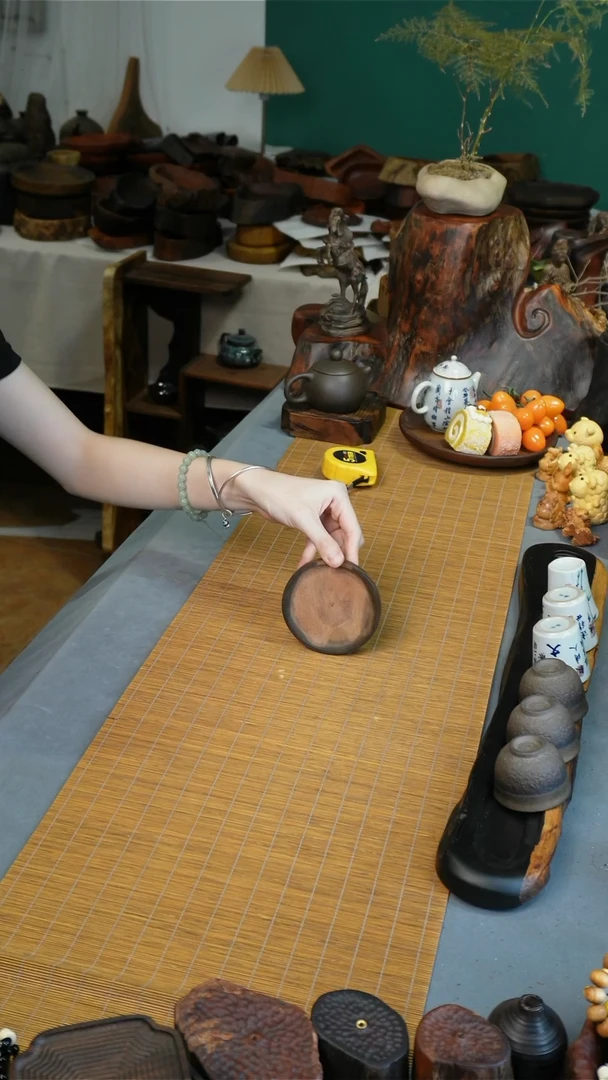 大叶紫檀杯垫9-9-1