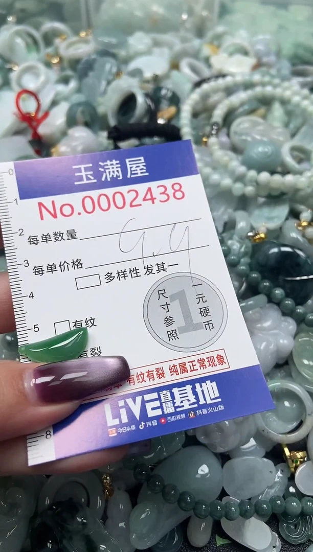 颈饰未镶嵌翡翠2438