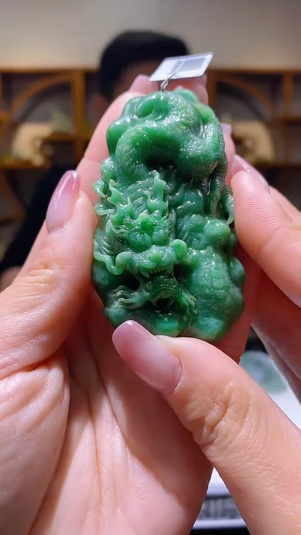 【闪购商品】定制翡翠未镶嵌36/0224/W/龙