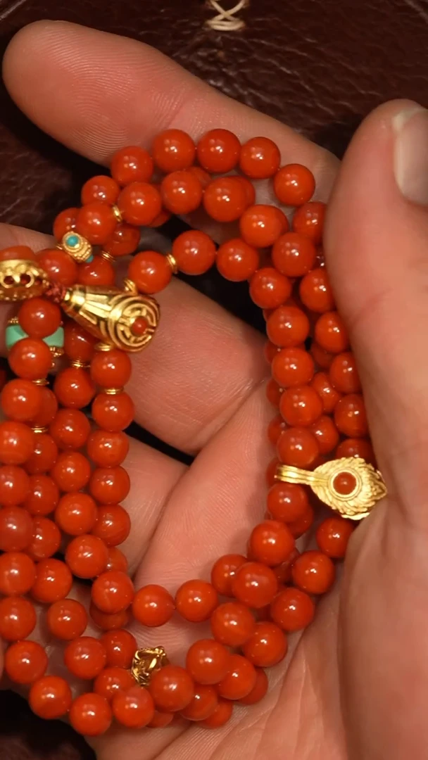 颈饰未镶嵌南红玛瑙冲赛康胡子哥，DIY一
