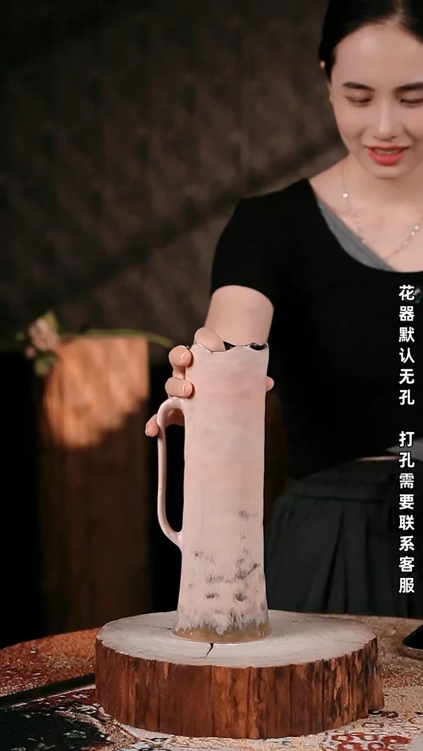 摆件景德镇花器摆件7*26