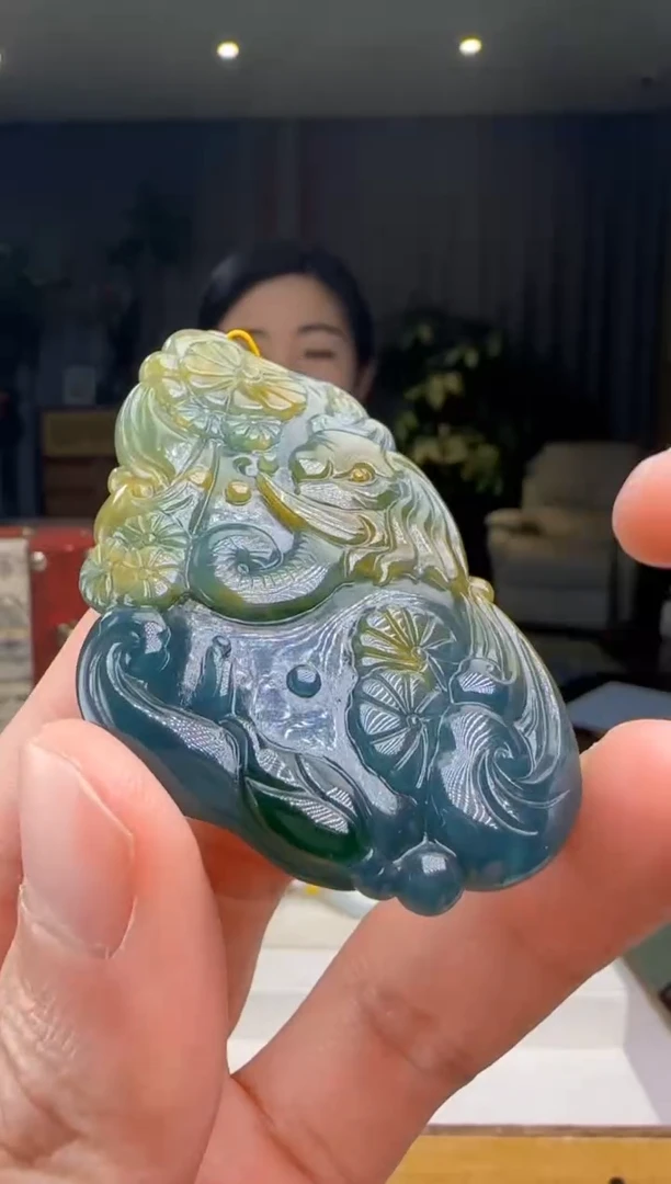 【闪购商品】翡翠颈饰未镶嵌DY@@960Q3J14479