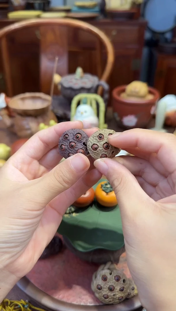紫砂茶宠紫砂小莲子