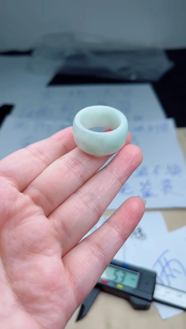 翡翠未镶嵌颈饰戒圈