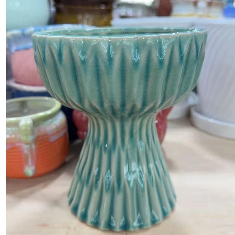 多肉花盆肉肉植物花盆小清新陶瓷花盆客厅阳台家居高颜值创意摆件