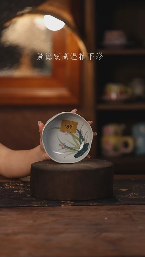 陶瓷景德镇高温釉下手绘陶瓷189
